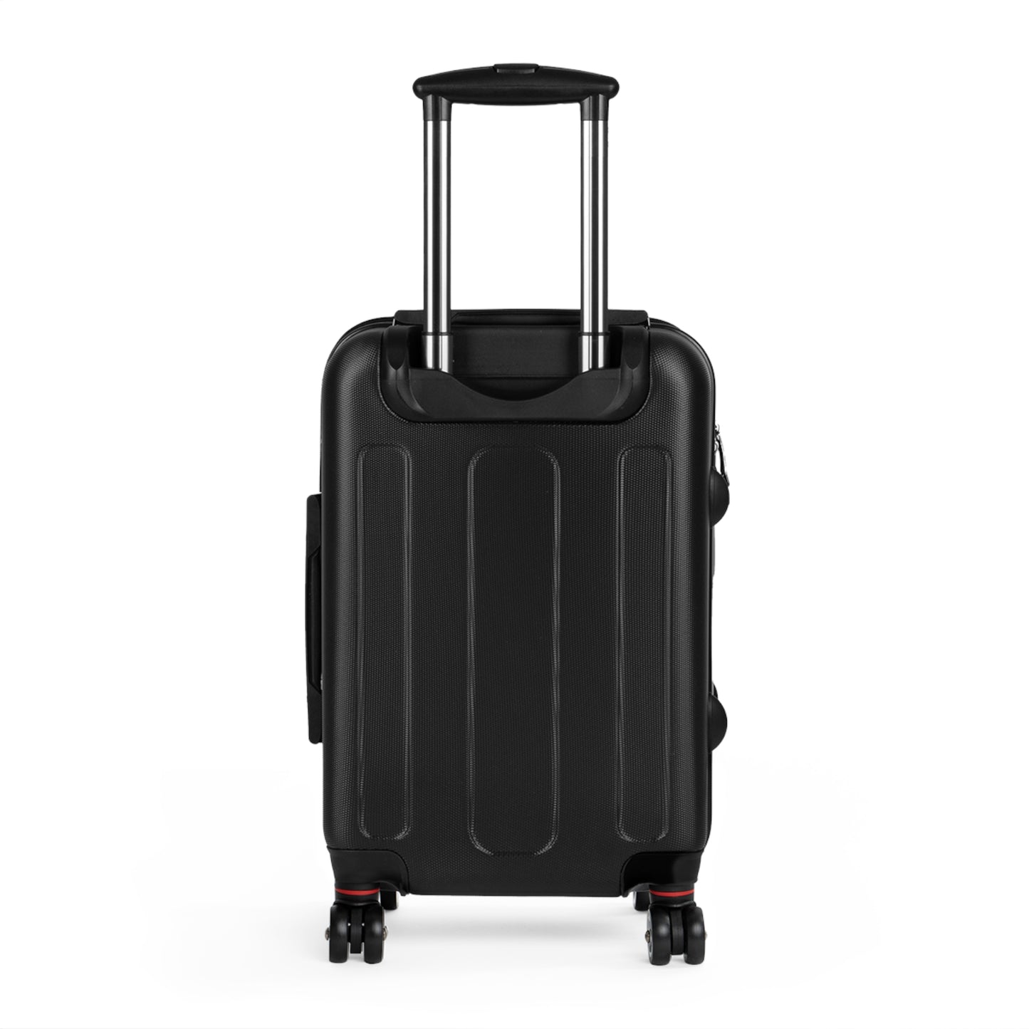 White, Black & Red Puerto Rico Suitcase - Maleta Con los Municipios de Puerto Rico