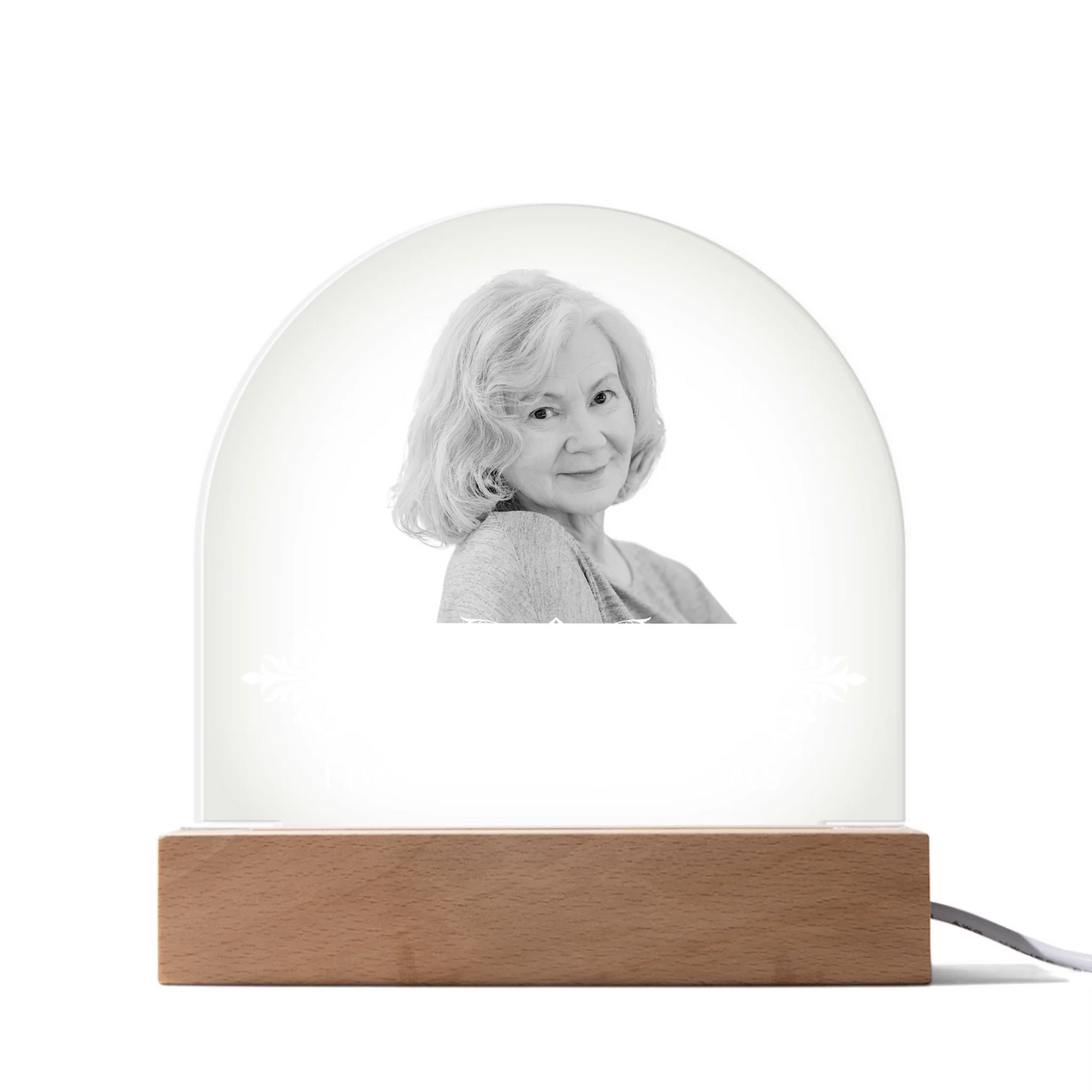 Acrylic Dome LED 1