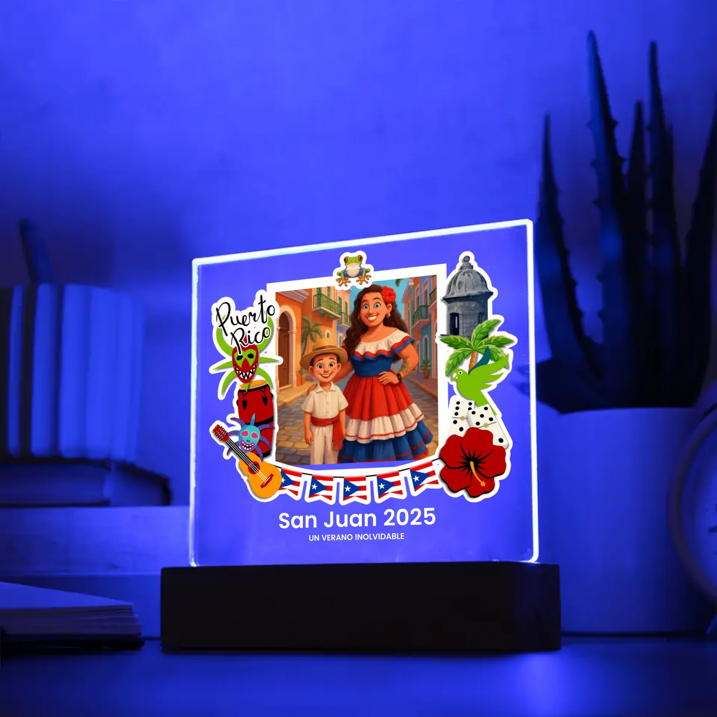 Jibaritos Acrylic Nightlight