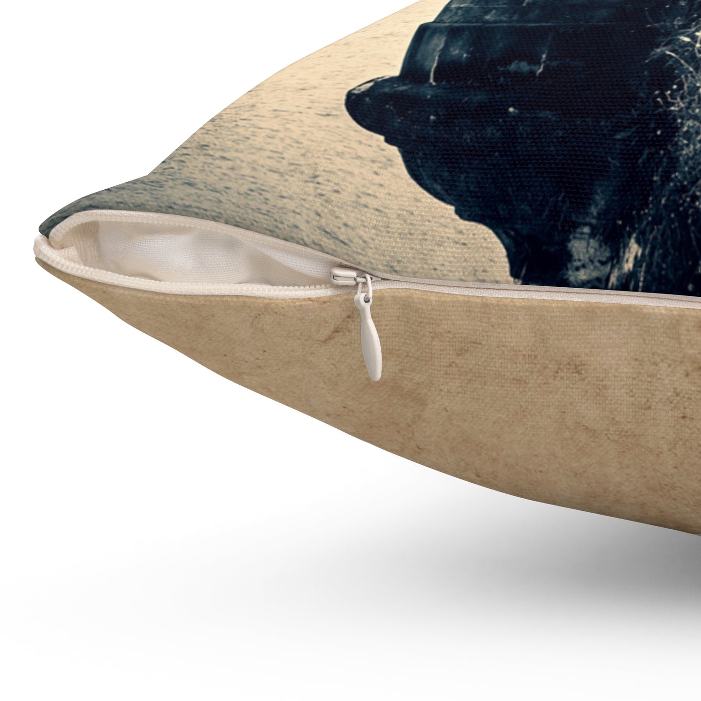 El Morro Puerto Rico Isla Del Encanto Spun Polyester Square Pillow Almohada Decorativa