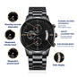 Reloj Regalo Para Padres - El Tiempo Pasa Pero Mi Amor Es Eterno - De Hijo a Padre