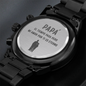 Reloj Regalo Para Padres - El Tiempo Pasa Pero Mi Amor Es Eterno - De Hijo a Padre