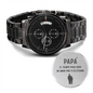 Reloj Regalo Para Padres - El Tiempo Pasa Pero Mi Amor Es Eterno - De Hijo a Padre