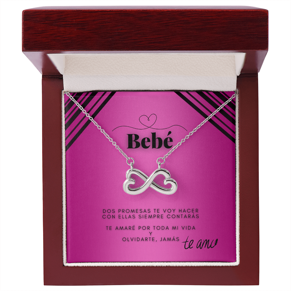 Bebé Te Amaré Por Toda Mi Vida Y Te Olvidaré Jamás - Regalo Cadena Para Ella