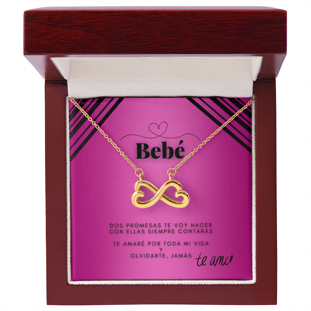 Bebé Te Amaré Por Toda Mi Vida Y Te Olvidaré Jamás - Regalo Cadena Para Ella