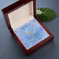 To My Beloved- My Love- Everlasting Love 10k Gold Necklace