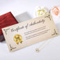 To My Beloved- My Love- Everlasting Love 10k Gold Necklace