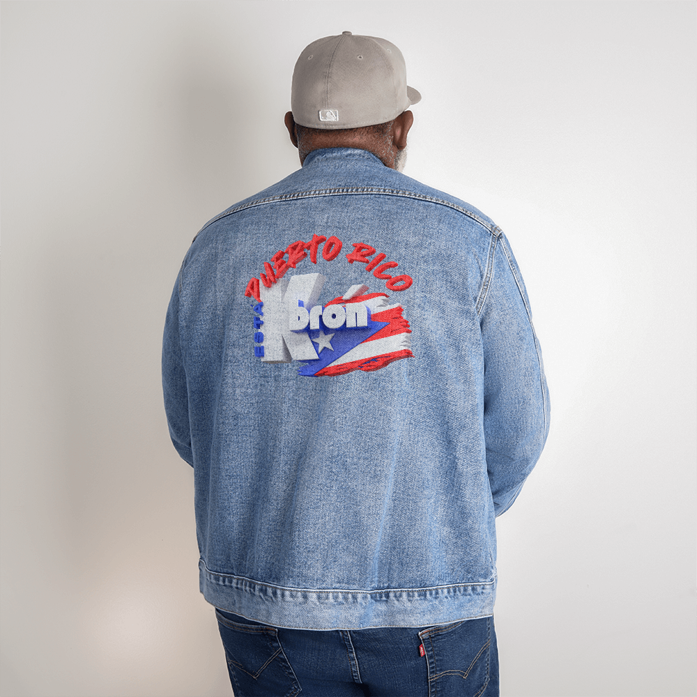 Puerto Rico Esta K*Bron! Denim Jacket