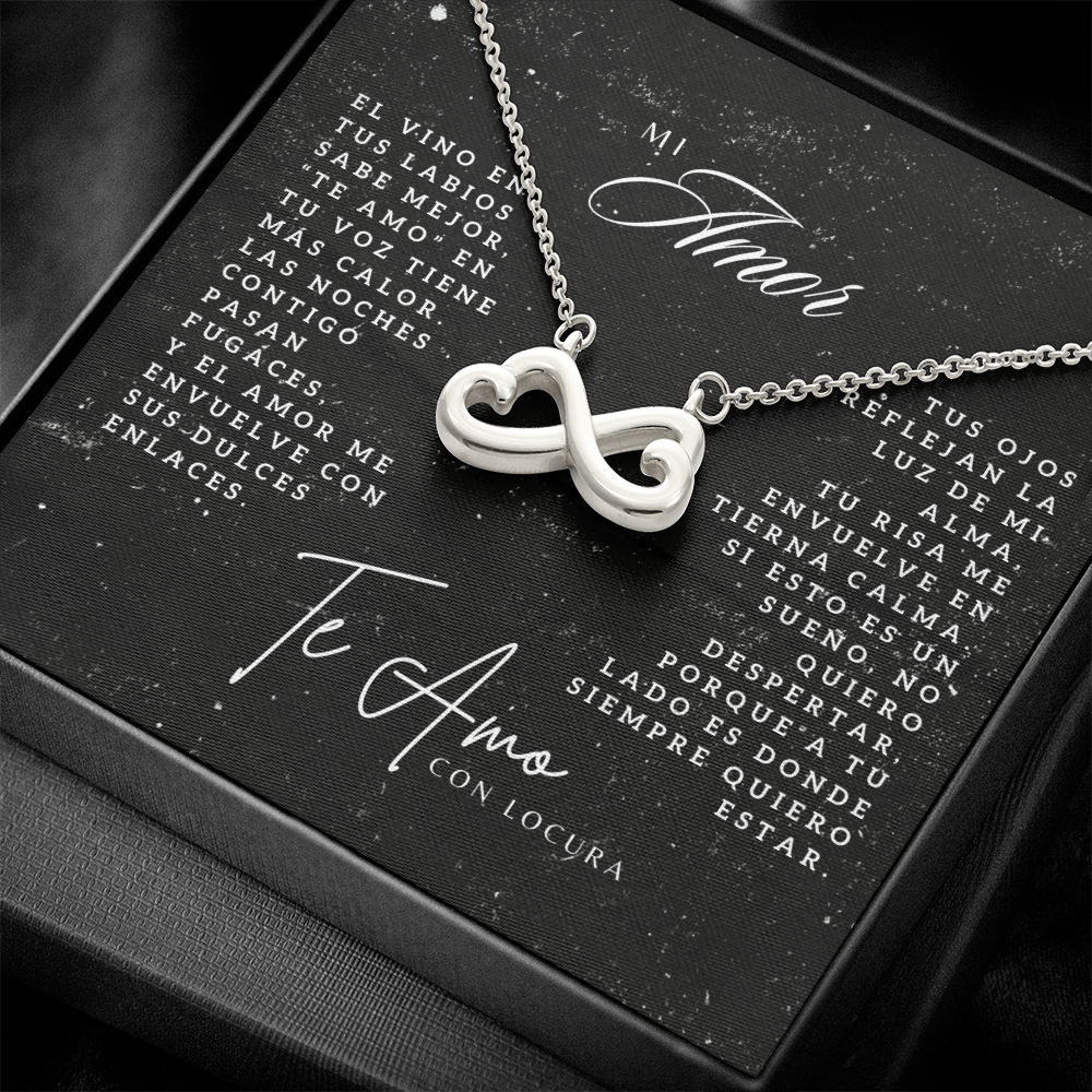 Mi Amor - A Tu Lado Siempre Quiero Estar - Collar Regalo Para Ella