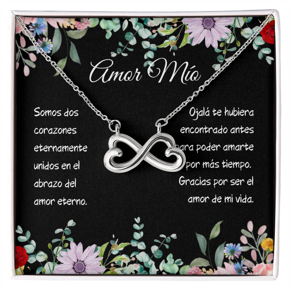 Amor Mío - Gracias Por Ser El Amor De Mi Vida - Collar Con Símbolo Del Amor Infinito