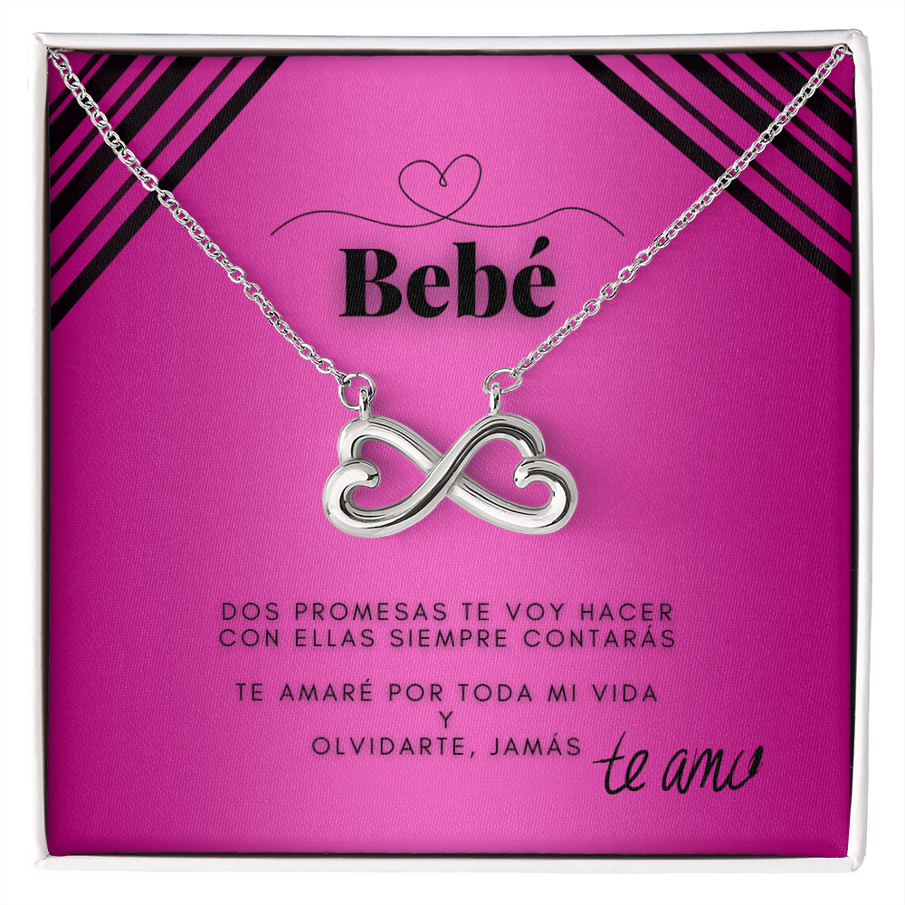Bebé Te Amaré Por Toda Mi Vida Y Te Olvidaré Jamás - Regalo Cadena Para Ella