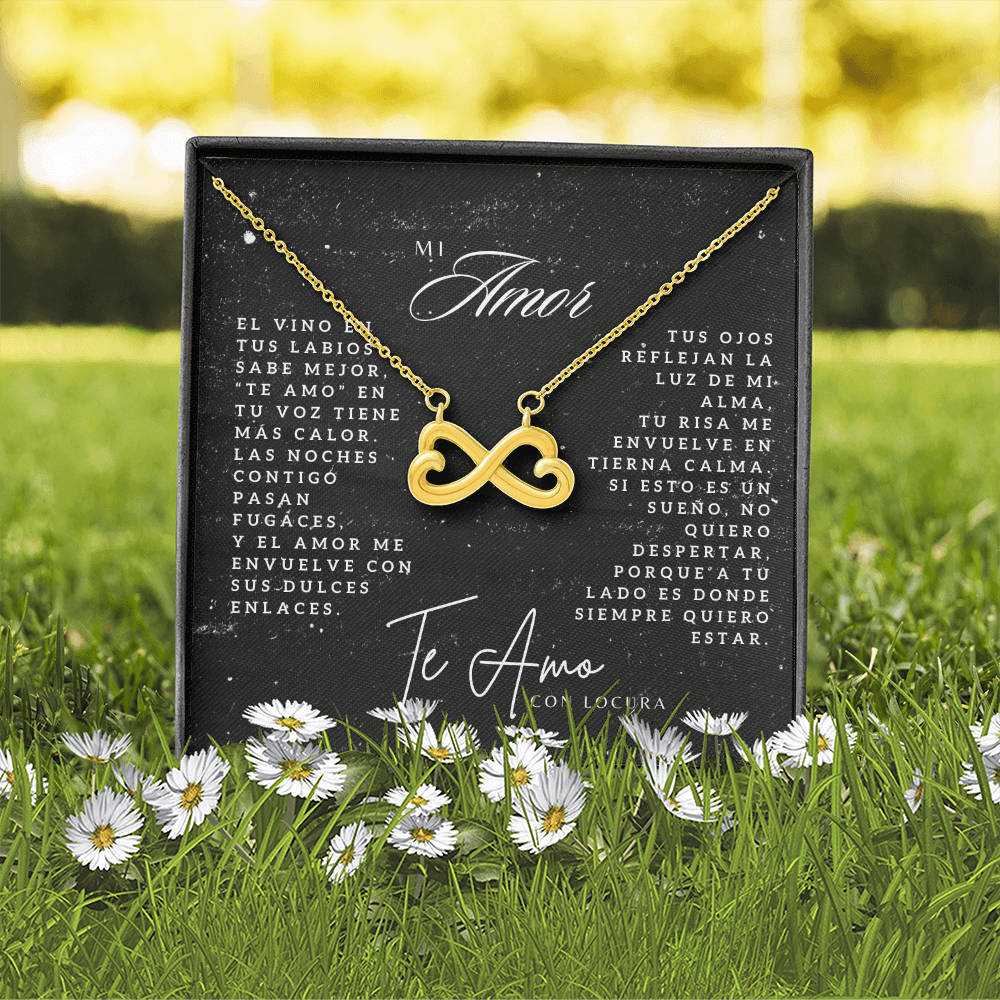Mi Amor - A Tu Lado Siempre Quiero Estar - Collar Regalo Para Ella
