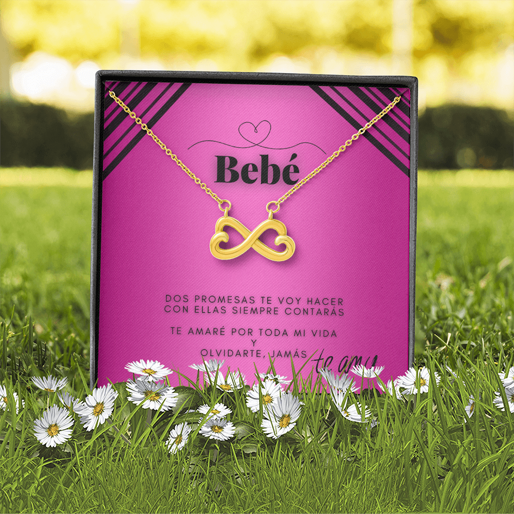Bebé Te Amaré Por Toda Mi Vida Y Te Olvidaré Jamás - Regalo Cadena Para Ella