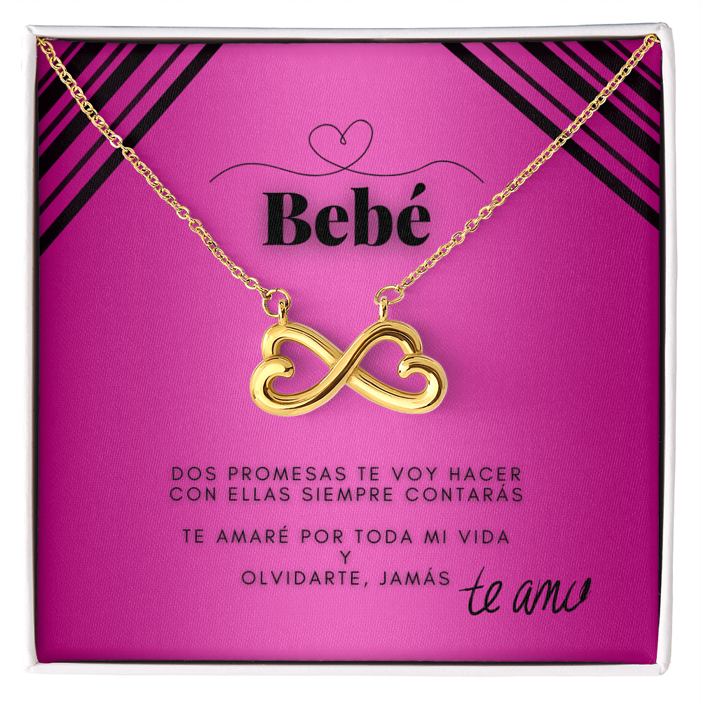 Bebé Te Amaré Por Toda Mi Vida Y Te Olvidaré Jamás - Regalo Cadena Para Ella