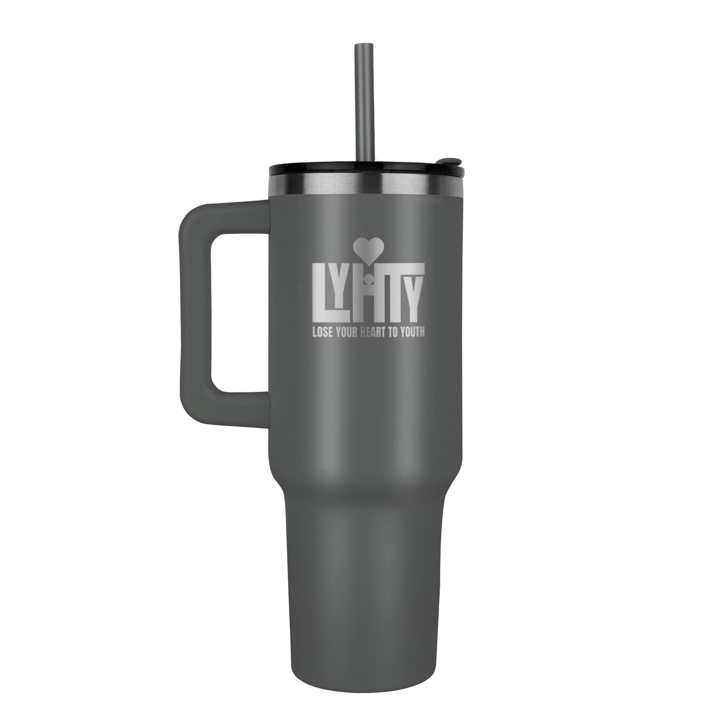 LYHTY - Official Lose Your Heart To Youth 40 oz Laser Engraved Tumbler