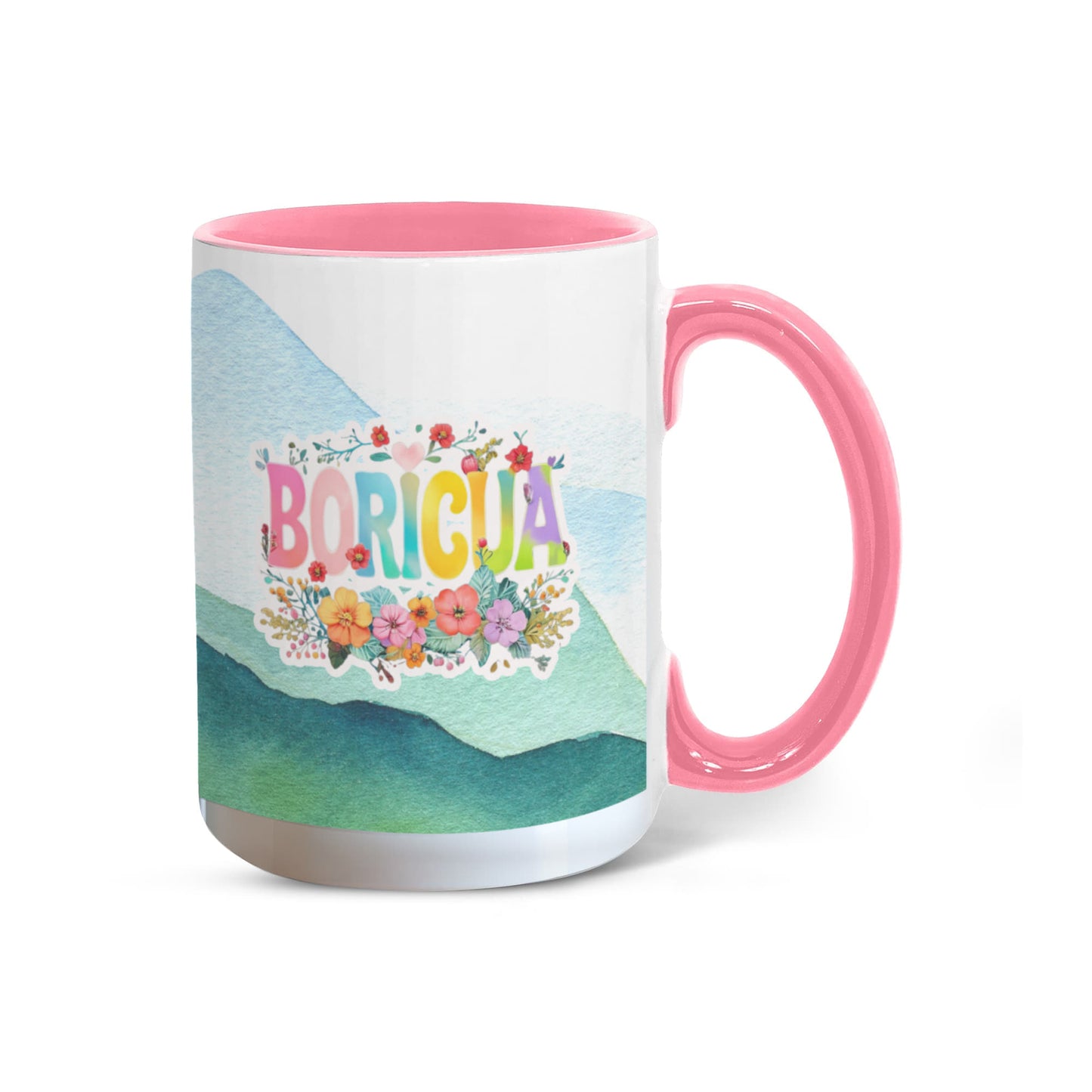 Boricua Coffee Mug = Taza Boricua - Varios Colores Disponible