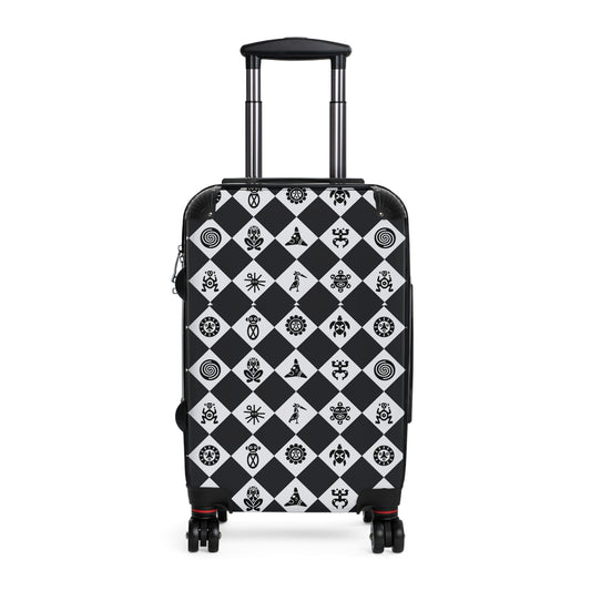 Taino Symbols Puerto Rico Suitcase - Maleta Con Simbolos Tainos De Puerto Rico