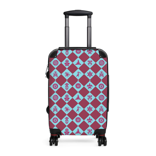 Taino Symbols Puerto Rico Suitcase - Maleta Con Simbolos Tainos de Puerto Rico
