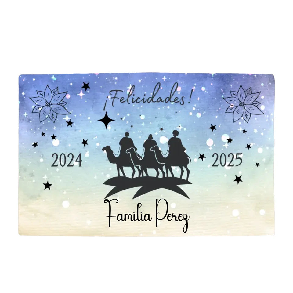 3 Kings Day Holiday Welcome Mat