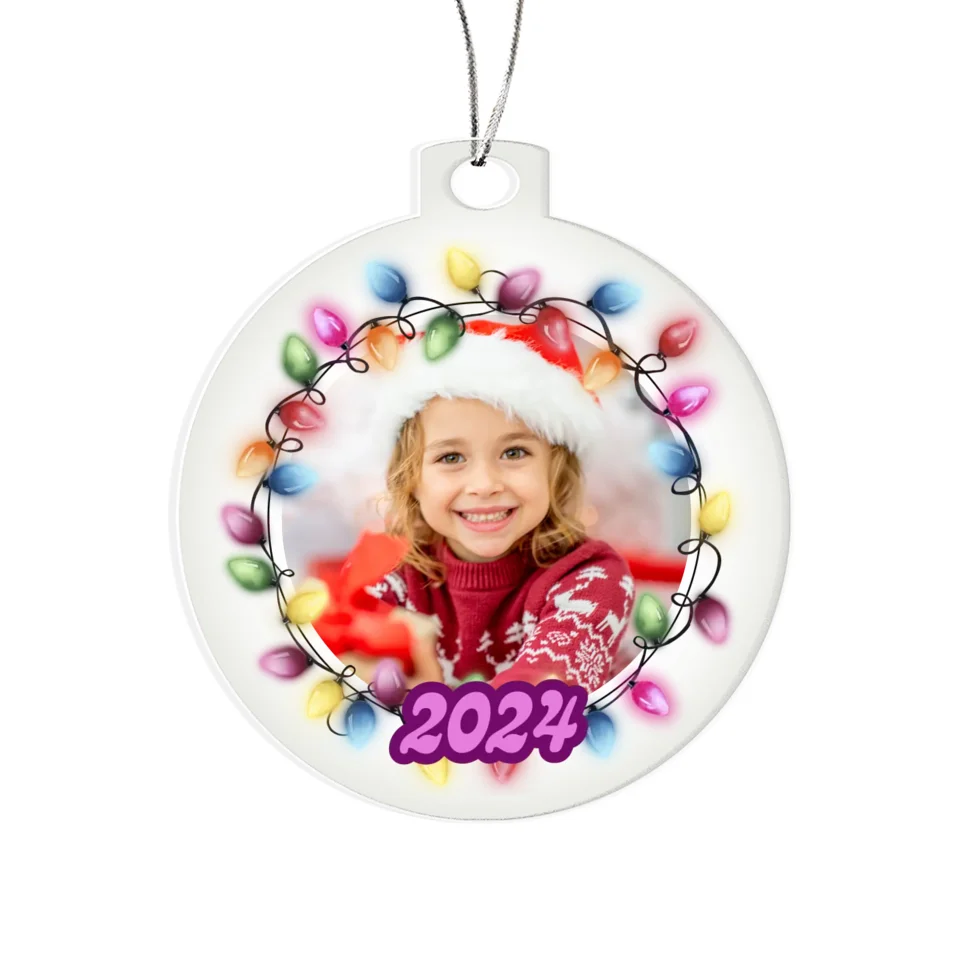 2024 Custom Acrylic Christmas Ornament