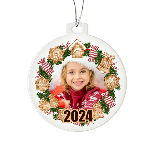 Gingerbread Custom Christmas Keepsake Ornament