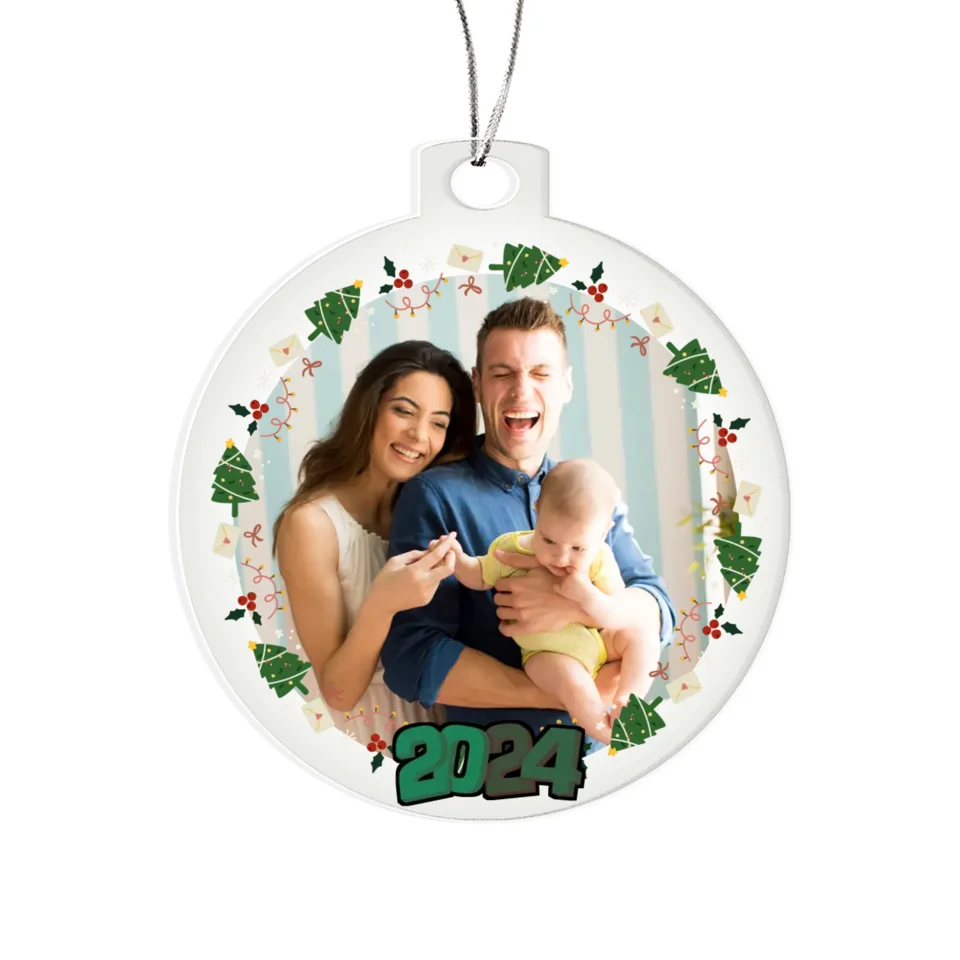 2024 Personalized Christmas Ornament