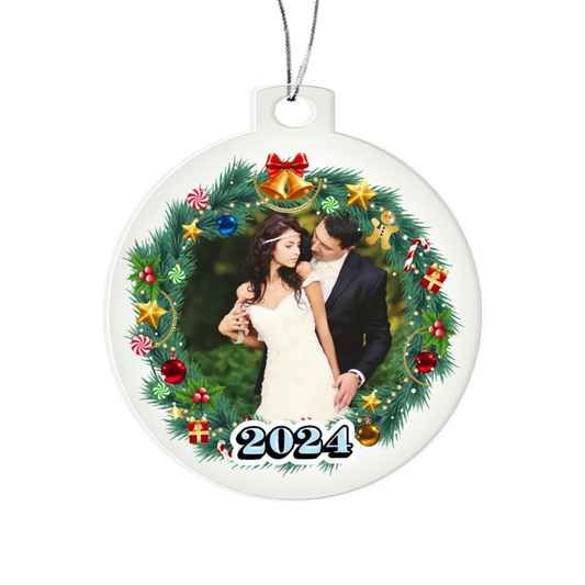 2024 Christmas Wreath Ornament