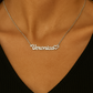 Custom Name Pendant Heart Necklace