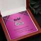 Bebé Te Amaré Por Toda Mi Vida Y Te Olvidaré Jamás - Regalo Cadena Para Ella