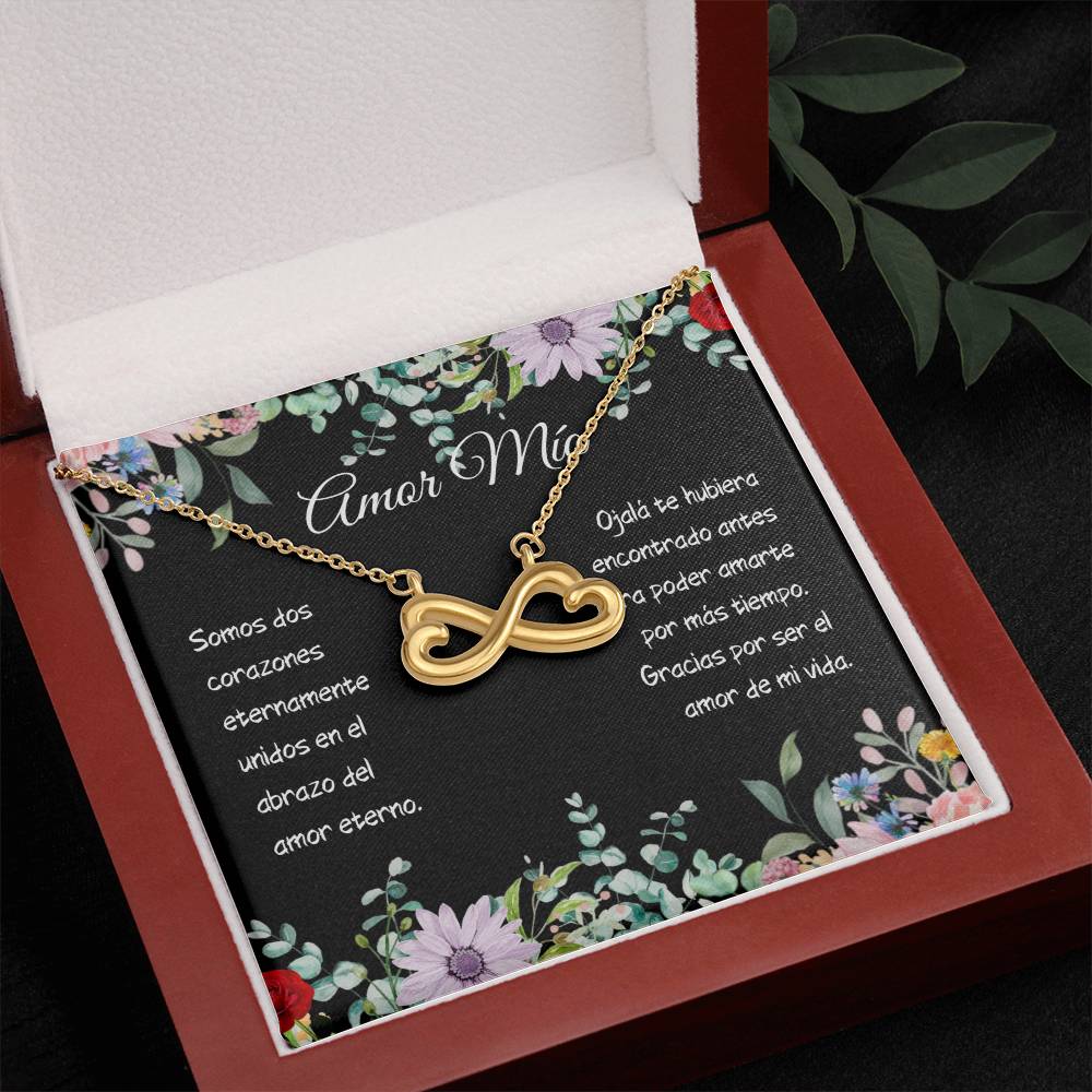 Amor Mío - Gracias Por Ser El Amor De Mi Vida - Collar Con Símbolo Del Amor Infinito