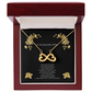 To My Beautiful Wife - Never Forget That I Love You Forever - Endless Love Pendant Necklace - Gift For Her