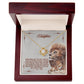 To My Beautiful Daughter- "A Knot Of Forever" Necklace