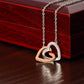 Our Love Story- Interlocking Hearts