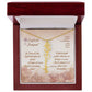 Custom Birth Flower Name Necklace- March