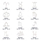 Libra Zodiac Necklace with Inspiring Words