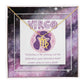 Virgo Zodiac Necklace with Inspiring Words