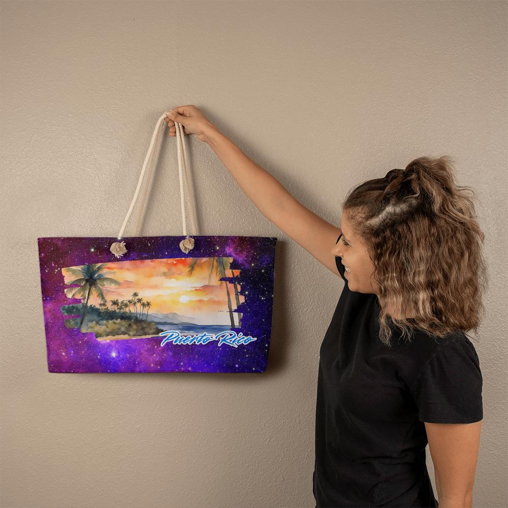 Puerto Rico Beach Weekender Tote Bag