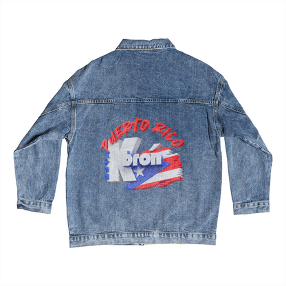 Puerto Rico Esta K*Bron! Denim Jacket