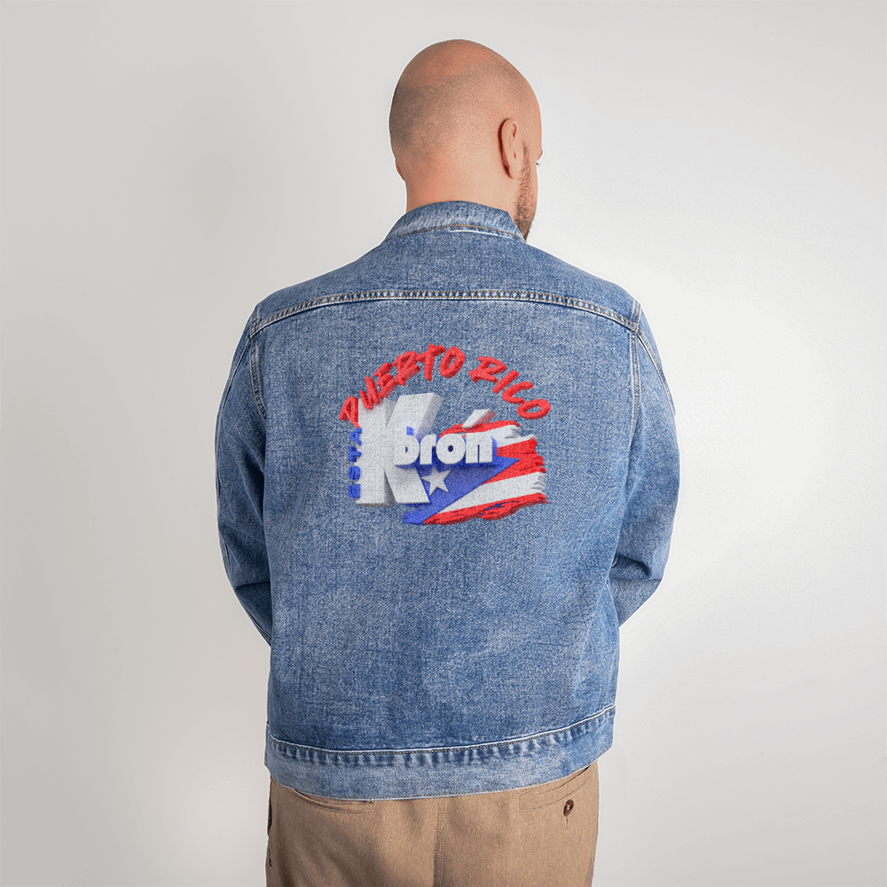 Puerto Rico Esta K*Bron! Denim Jacket