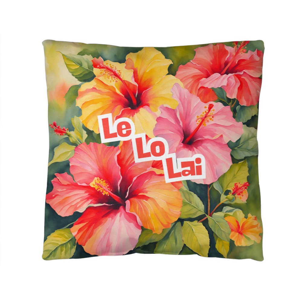 Almohada Decorativa Le Lo Lai | Decorative Floral Pillow Puerto Rico