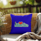 Almohada Decorativa Para Adentro o Afuera Yo <3 Puerto Rico - I <3 Puerto Rico Decorative Indoor/Outdoor Pillow  - Blue