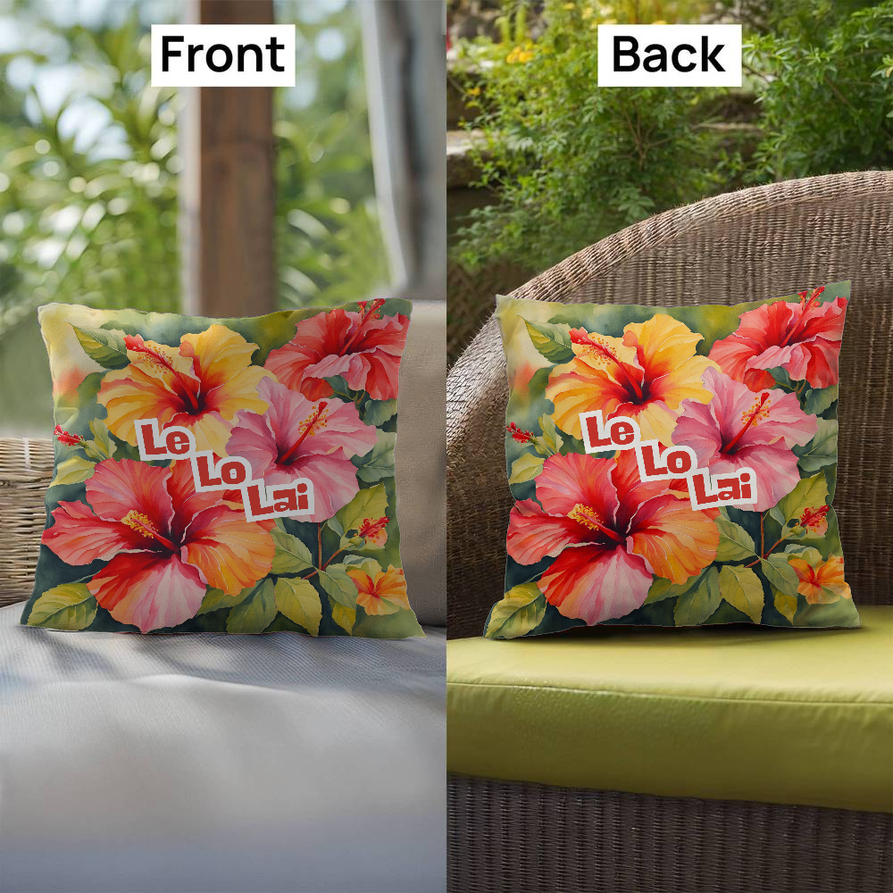 Almohada Decorativa Le Lo Lai | Decorative Floral Pillow Puerto Rico