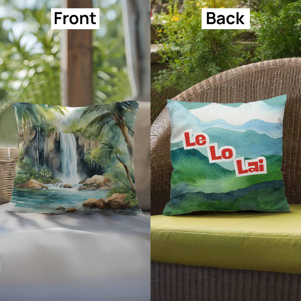 LeLoLai Puerto Rico Indoor Outdoor Decorative Accent Pillow