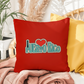 - Almohada Decorativa Para Adentro o Afuera Yo <3 Puerto Rico - I <3 Puerto Rico Decorative Indoor/Outdoor Pillow  - Red