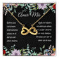 Amor Mío - Gracias Por Ser El Amor De Mi Vida - Collar Con Símbolo Del Amor Infinito
