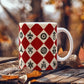 Taino Symbols Puerto Rico Coffe Mug - Taza Con Simbolos Tainos